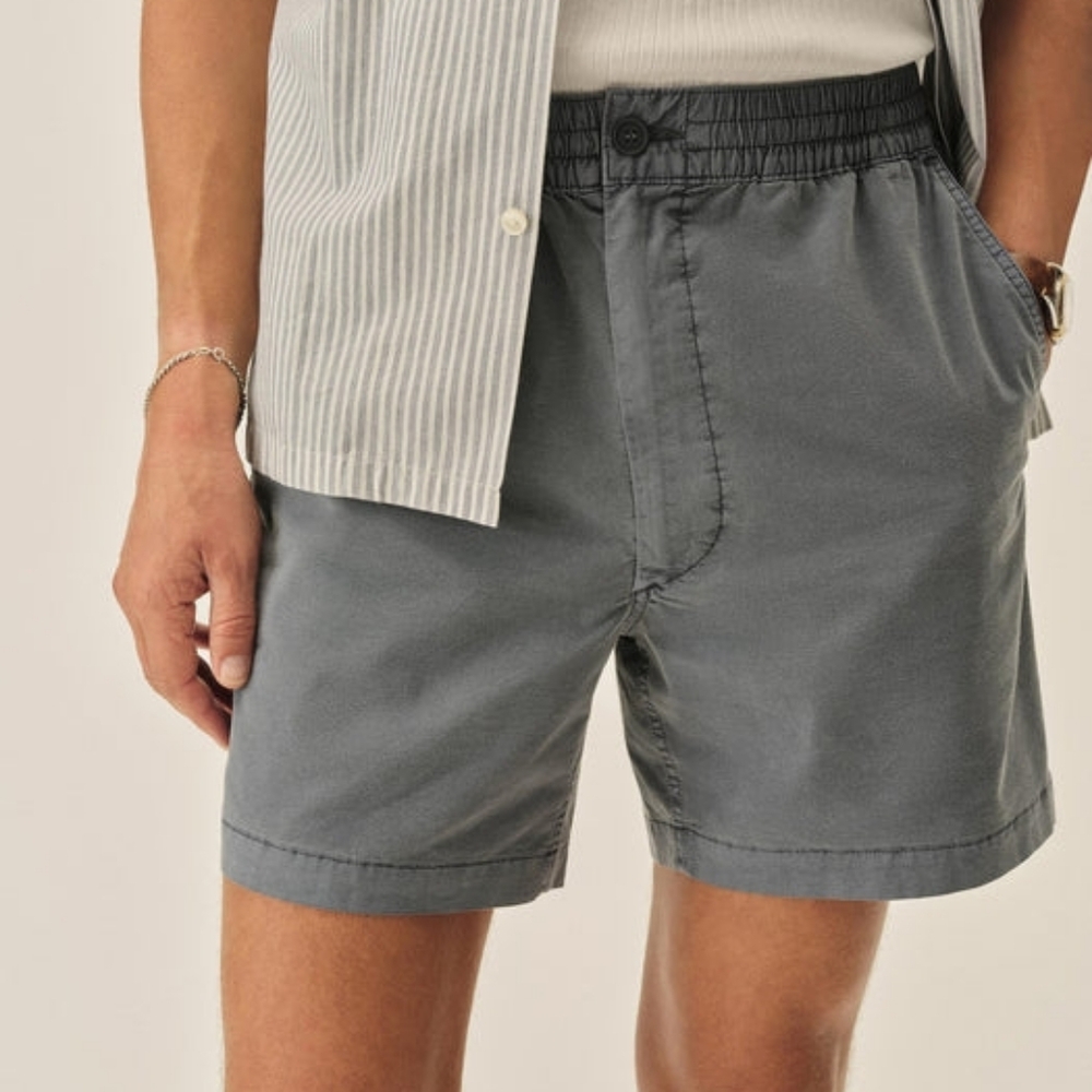 Buck Mason Deck Elastic Waist Shorts Sz 31